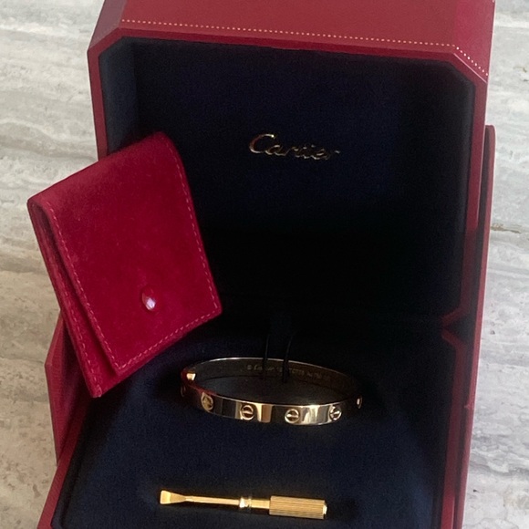 Cartier yellow gold love bracelet - Picture 4 of 9